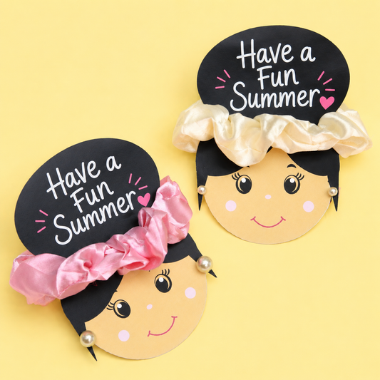 Scrunchie/ Aretes Perla